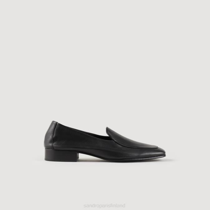 Sandro Paris miehet nahkaiset loaferit VLHP855 jalkineet musta