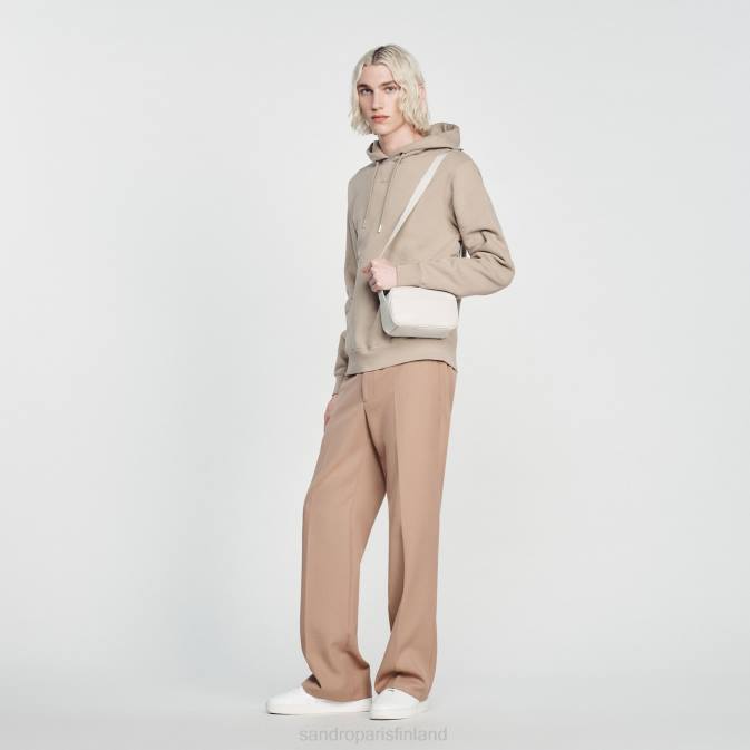 Sandro Paris miehet pieni sileä nahkalaukku VLHP850 Lisätarvikkeet yksi väri