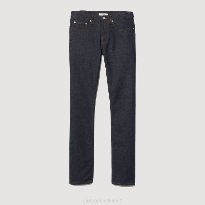 Sandro Paris miehet raakafarkut - kapea leikkaus VLHP598 vaatteet raaka-denimiä