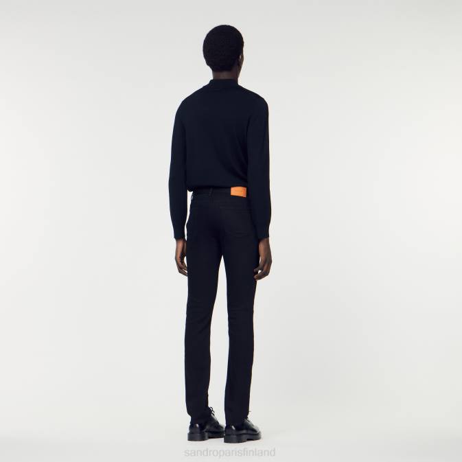 Sandro Paris miehet slim-fit farkut VLHP639 vaatteet musta