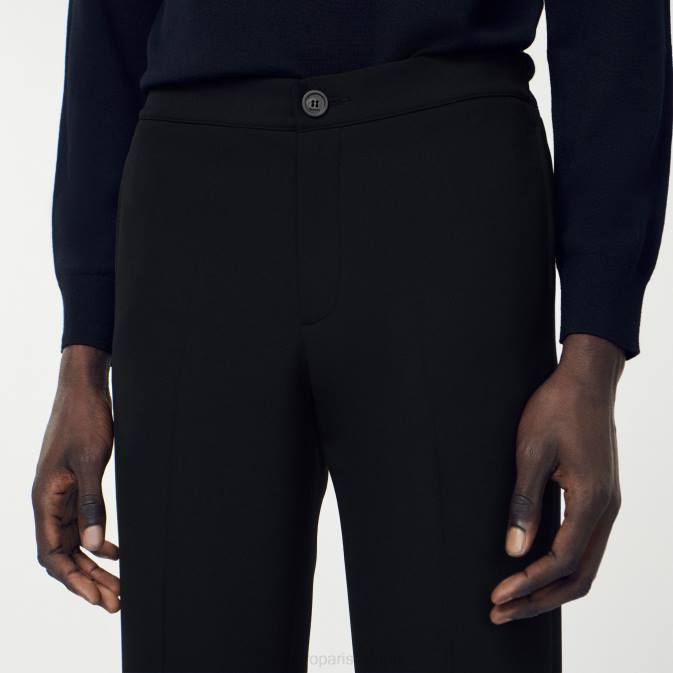 Sandro Paris miehet jersey housut VLHP786 vaatteet musta