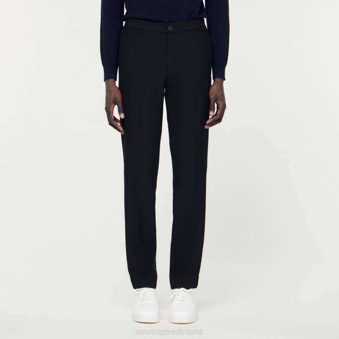 Sandro Paris miehet jersey housut VLHP786 vaatteet musta