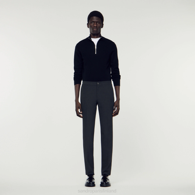 Sandro Paris miehet jersey housut VLHP823 vaatteet hiilen harmaa