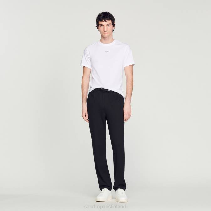 Sandro Paris miehet jersey lenkkihousut VLHP646 vaatteet musta