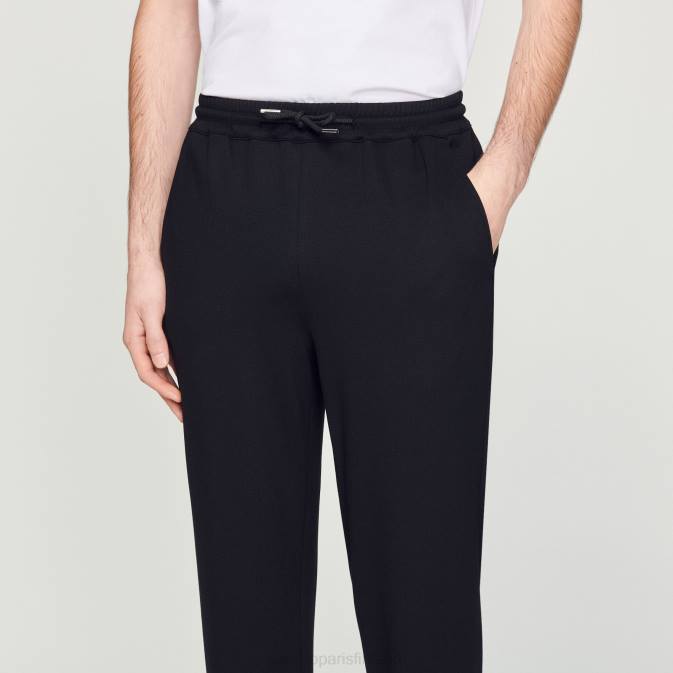 Sandro Paris miehet jersey lenkkihousut VLHP646 vaatteet musta