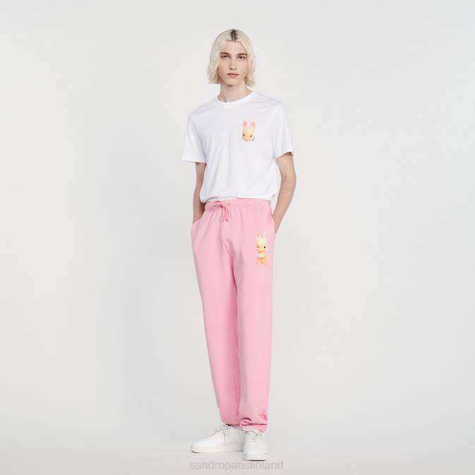 Sandro Paris miehet pupun lenkkihousut VLHP819 vaatteet vaaleanpunainen