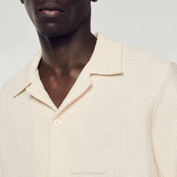 Sandro Paris miehet hunajakennopaita VLHP609 vaatteet ekru