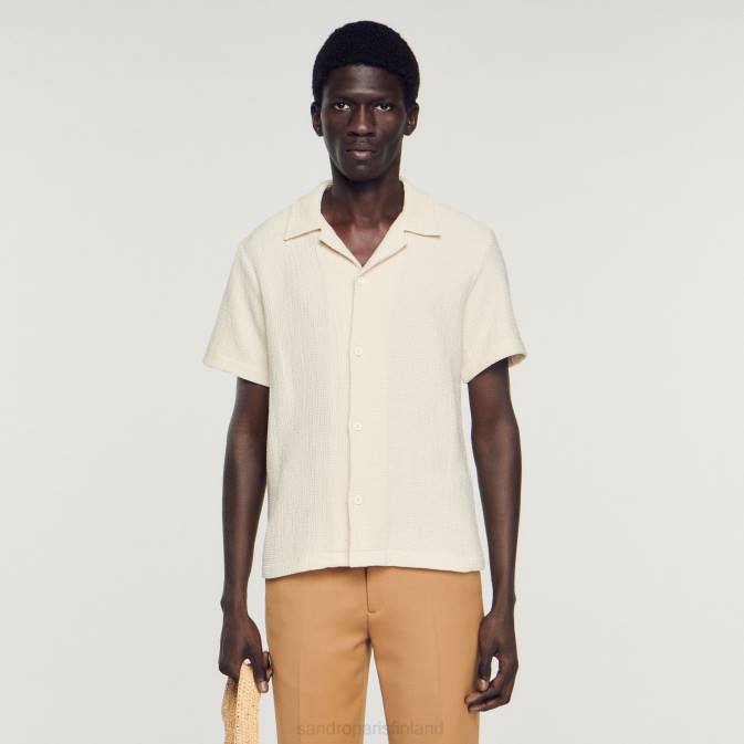 Sandro Paris miehet hunajakennopaita VLHP609 vaatteet ekru