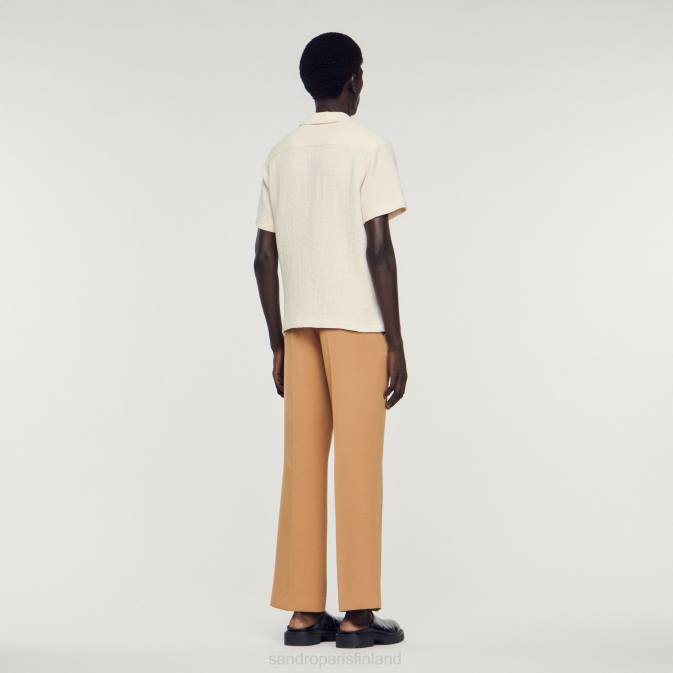 Sandro Paris miehet hunajakennopaita VLHP609 vaatteet ekru