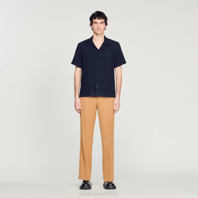 Sandro Paris miehet hunajakennopaita VLHP641 vaatteet laivastonsininen