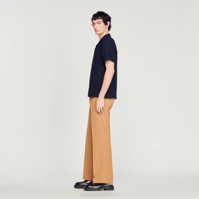 Sandro Paris miehet hunajakennopaita VLHP641 vaatteet laivastonsininen
