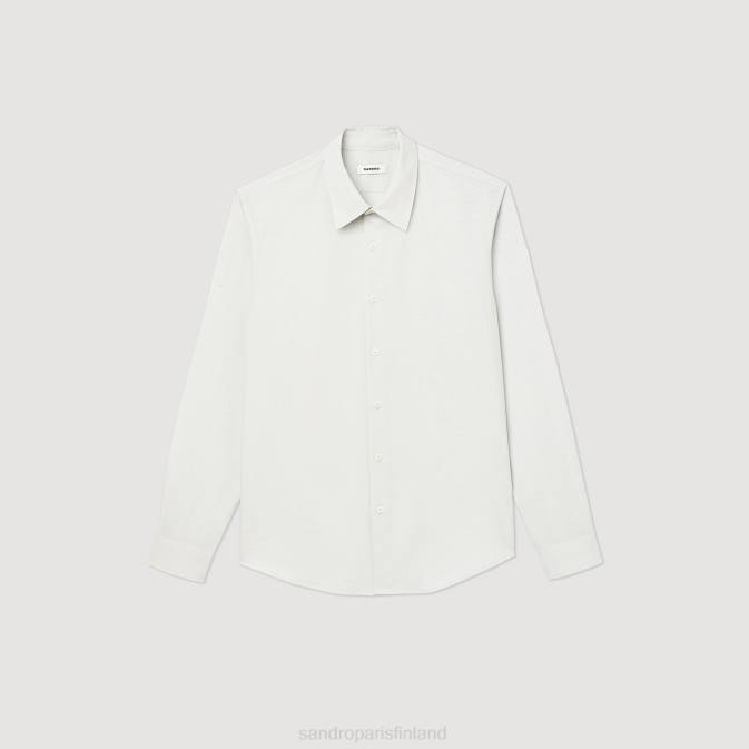 Sandro Paris miehet klassinen paita VLHP778 vaatteet vaaleansininen