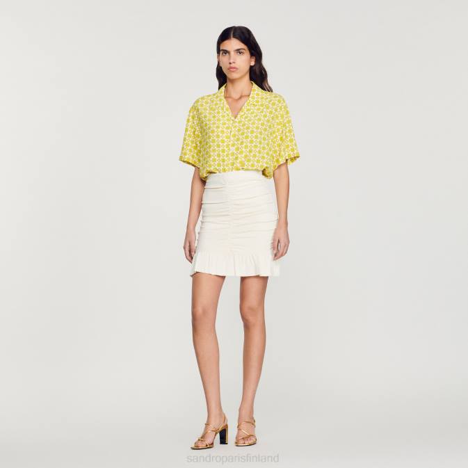 Sandro Paris miehet leveä lyhythihainen paita VLHP781 vaatteet yksi väri