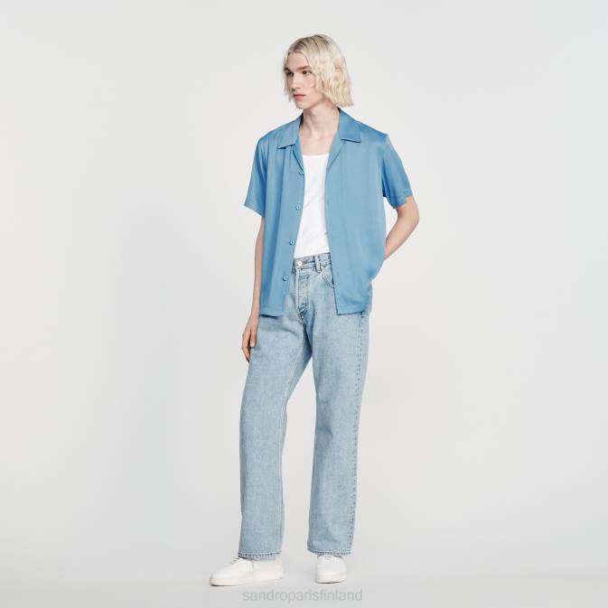 Sandro Paris miehet lyhythihainen paita VLHP734 vaatteet yksi väri