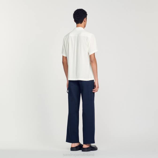 Sandro Paris miehet patsas paita VLHP701 vaatteet ekru