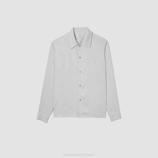 Sandro Paris miehet virtaava paita VLHP651 vaatteet kitti