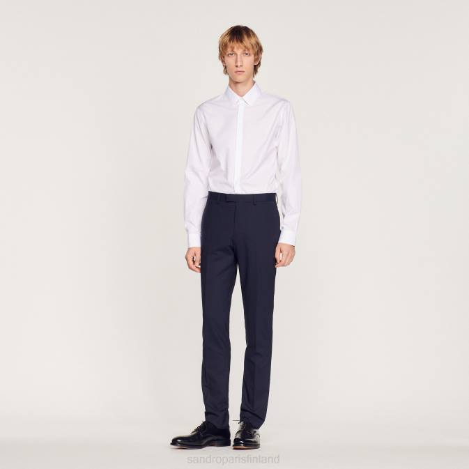 Sandro Paris miehet pukuhousut VLHP612 vaatteet laivastonsininen