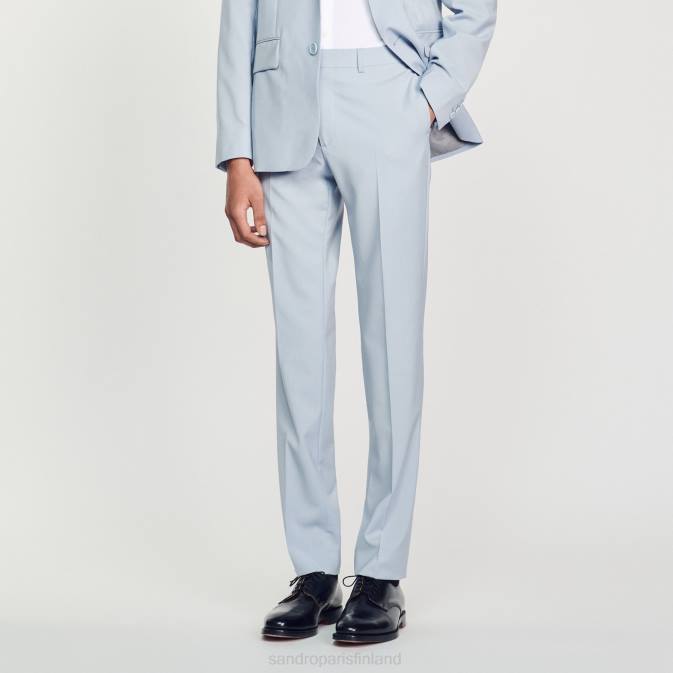 Sandro Paris miehet pukuhousut VLHP794 vaatteet vaaleansininen