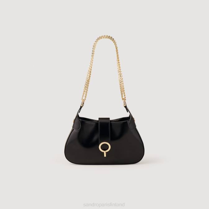 Sandro Paris naiset suloinen janet-ketjulaukku VLHP559 Lisätarvikkeet musta