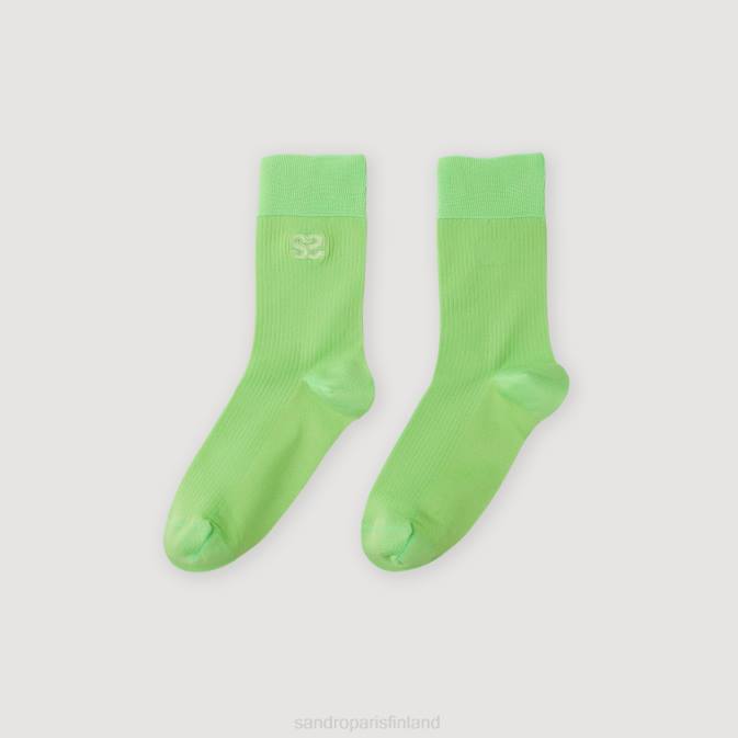 Sandro Paris naiset tuplasukat VLHP500 Lisätarvikkeet vihreä