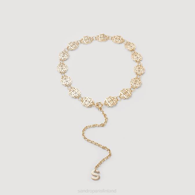 Sandro Paris naiset ketjun hihna VLHP503 Lisätarvikkeet kulta