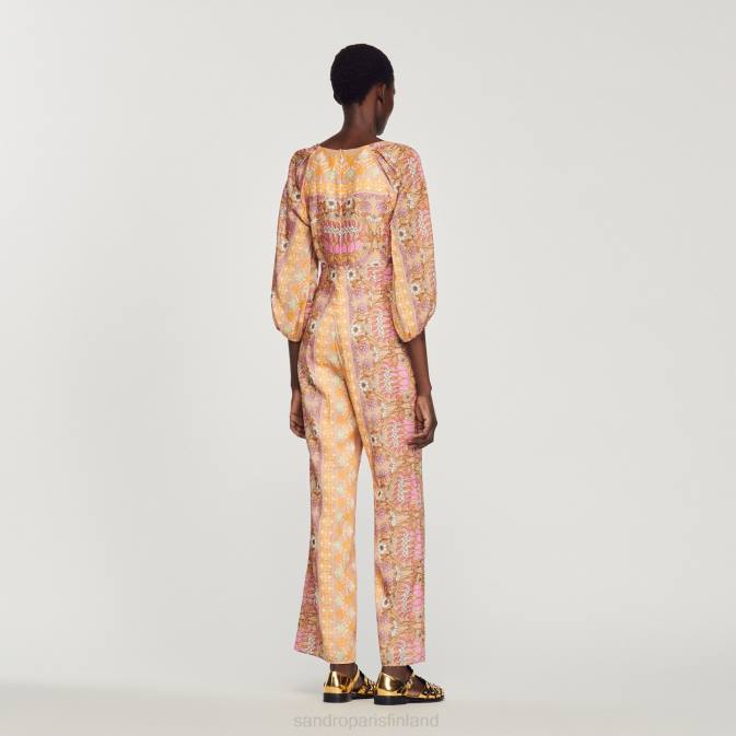 Sandro Paris naiset painettu haalari VLHP357 vaatteet beige