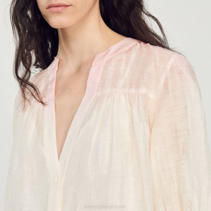 Sandro Paris naiset solmio & värjätä mekko VLHP451 vaatteet monivärinen