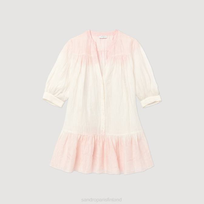 Sandro Paris naiset solmio & värjätä mekko VLHP451 vaatteet monivärinen