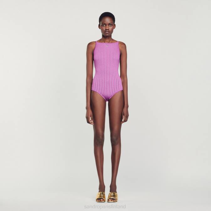 Sandro Paris naiset resori body VLHP21 vaatteet violetti