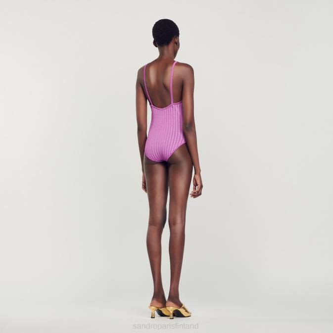 Sandro Paris naiset resori body VLHP21 vaatteet violetti