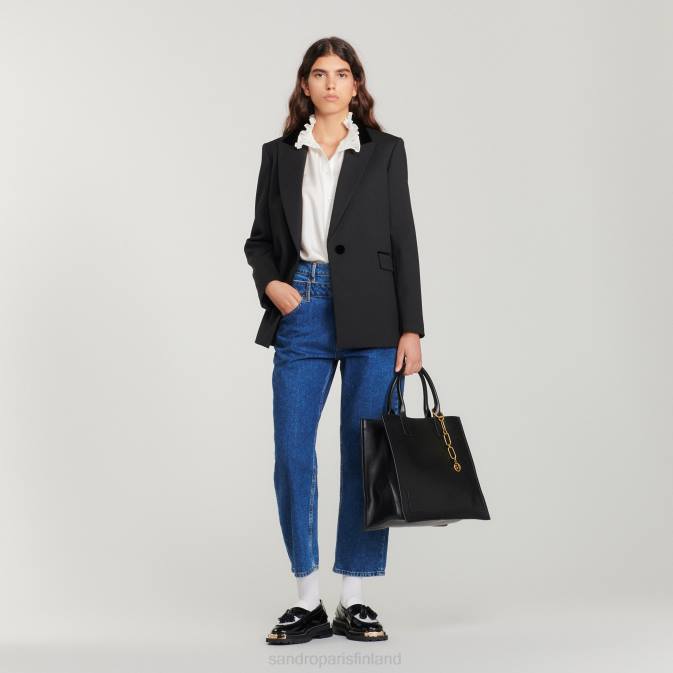 Sandro Paris naiset räätälöity takki VLHP386 vaatteet yksi väri