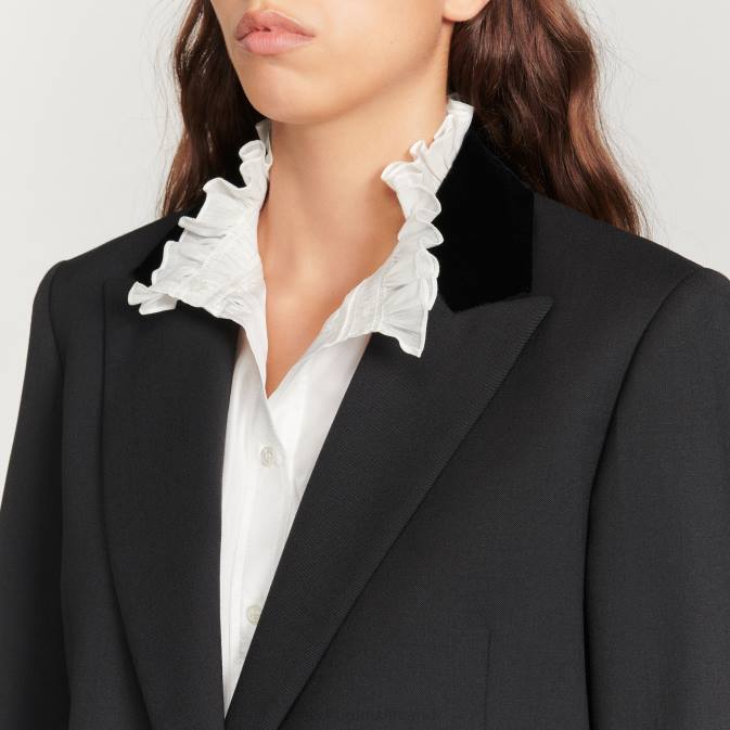 Sandro Paris naiset räätälöity takki VLHP386 vaatteet yksi väri